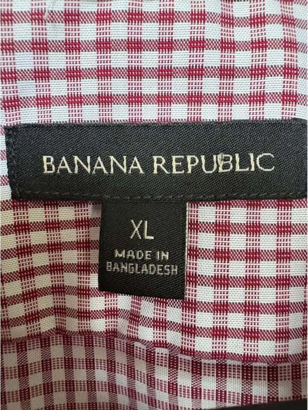 Banana Republic Gingham Button-Down Shirt